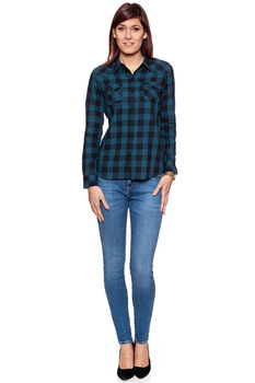 WRANGLER HIGH RISE SKINNY PIXI BLUE W27HFS17R 112128077