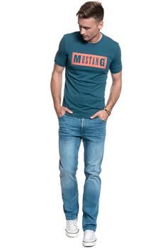 T-SHIRT MĘSKI MUSTANG Alex C LOGO Tee 1009738 5243