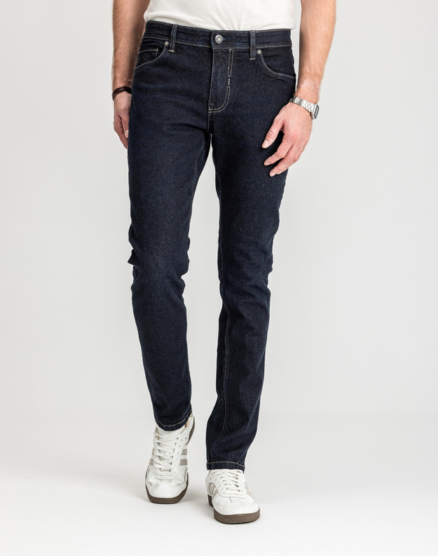 Męskie Spodnie Jeansowe Marcus Felix 2162 Jeans Dark Miner 14-200245
