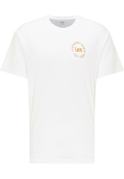 MĘSKA KOSZULKA LEE SMALL CHEST LOGO T WHITE L60JFQ12 112142426