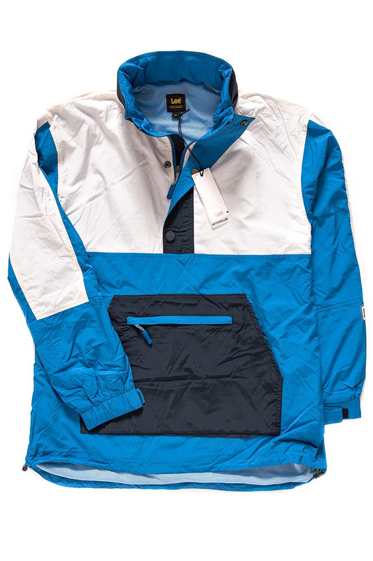 KURTKA LEE WINDBREAKER JACKET CITY BLUE L86BYO32 112122633