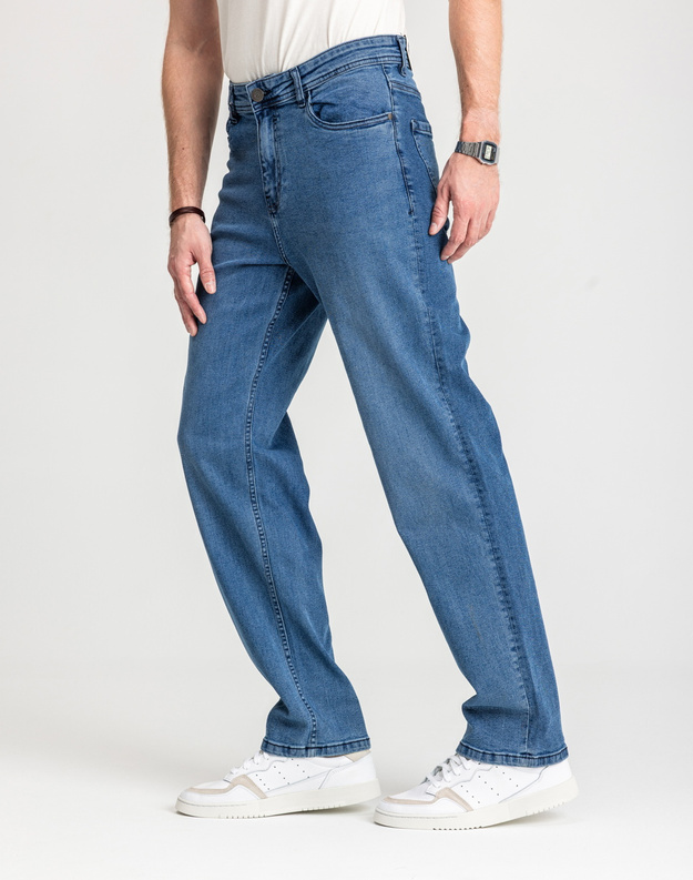 Męskie Spodnie Jeansowe Marcus Jason 2177 Jeans Dry Blue Wash 14-200320