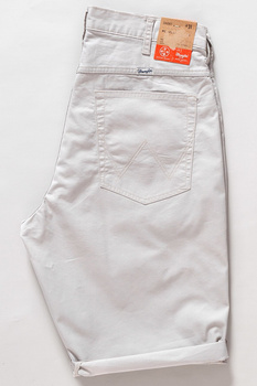 SPODENKI MĘSKIE WRANGLER REGULAR SHORTS EGGSHELL W15UAN18N