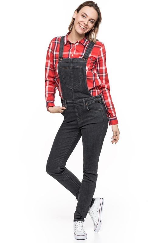 LEE ONE POCKET SHIRT BRIGHT RED L45QRSCZ