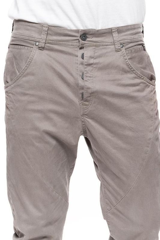 TOM TAILOR ANTI FIT STRETCH TWILL PANTS GREY