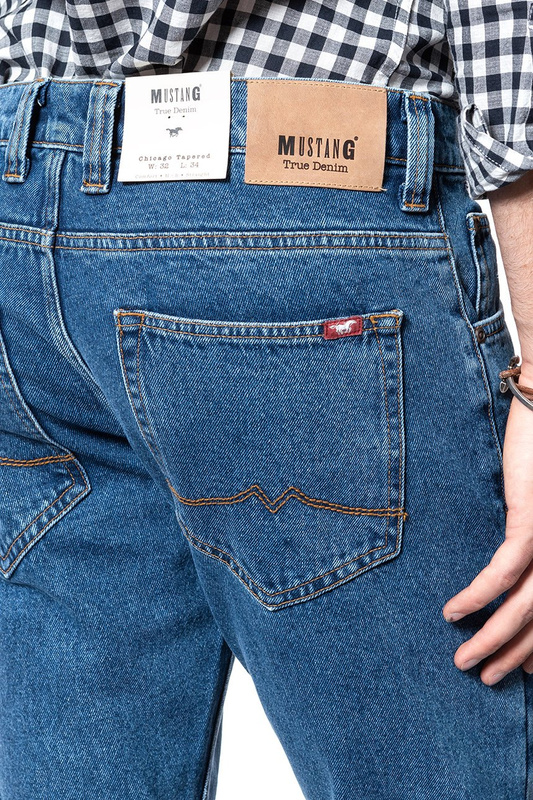 SPODNIE MĘSKIE MUSTANG Chicago Tapered 1010099 5000 410
