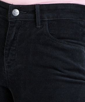 WRANGLER SLIM BLACK DAMSKIE SPODNIE SZTRUKSOWE SZTRUKS W28LEK100