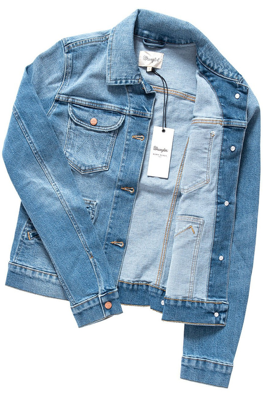 WRANGLER AUTHENTIC JACKET FADING LIGHT W403KW85T