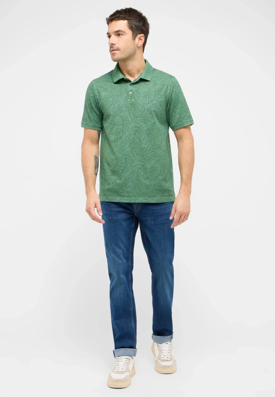 Męskie Spodnie Jeansowe Mustang Style Oregon Slim Denim Blue 1016318 5000 502