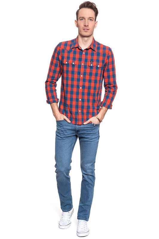 WRANGLER GREENSBORO MĘSKIE SPODNIE JEANSOWE JEANSY W15QU858F 112127101