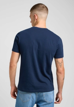 MESKA KOSZULKA LEE SS SMALL LOGO TEE RIVET NAVY 112370502