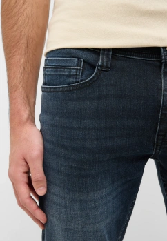 Męskie Spodnie jeansowe Mustang Style Oregon Slim Denim Blue 1016428 5000 783