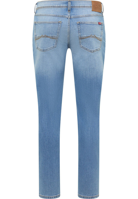 Męskie Spodnie jeansowe Mustang Style Washington Straight Denim Blue 1017439 5000 403