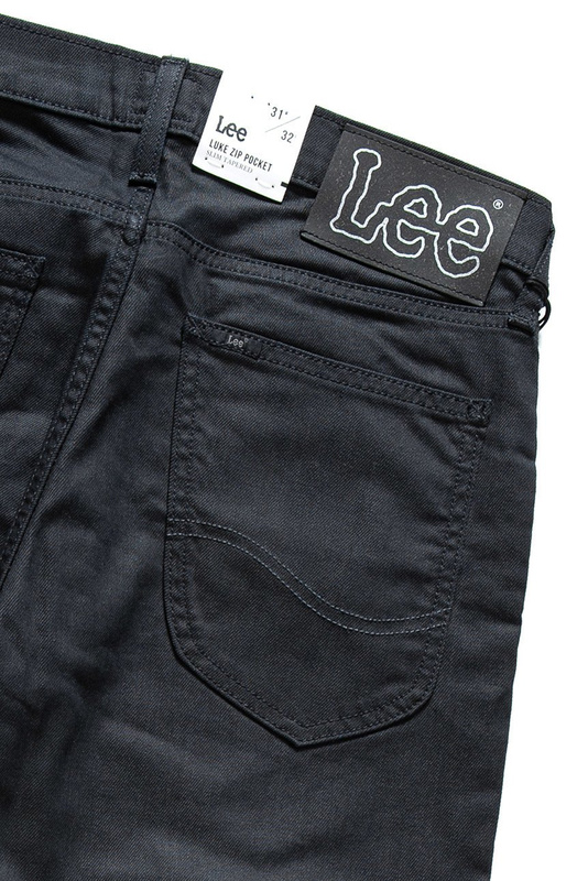 LEE SPODNIE MĘSKIE LUKE ZIP POCKET RINSE L72GEQ36 112119661