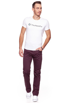 WRANGLER SPODNIE MĘSKIE ARIZONA RED BROWN W12OFF115