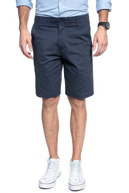 MĘSKIE SZORTY MATERIAŁOWE LEE COMFORT SHORT XM NAVY L71ZPB09 112119601