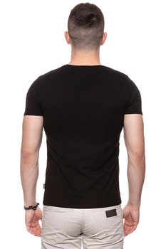 KOSZULKA WRANGLER SLABBINK TEE BLACK W7B56FK01 112131494