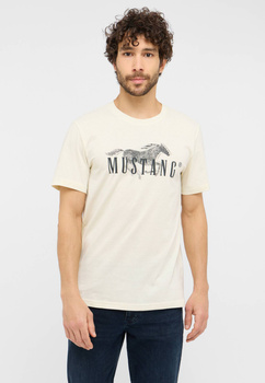 Męski T-Shirt Mustang Style Austin Light Gray 1015652 3003