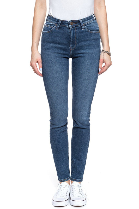 SPODNIE DAMSKIE LEE SCARLETT HIGH BLUE HAVANA L626DTIZ 112114154