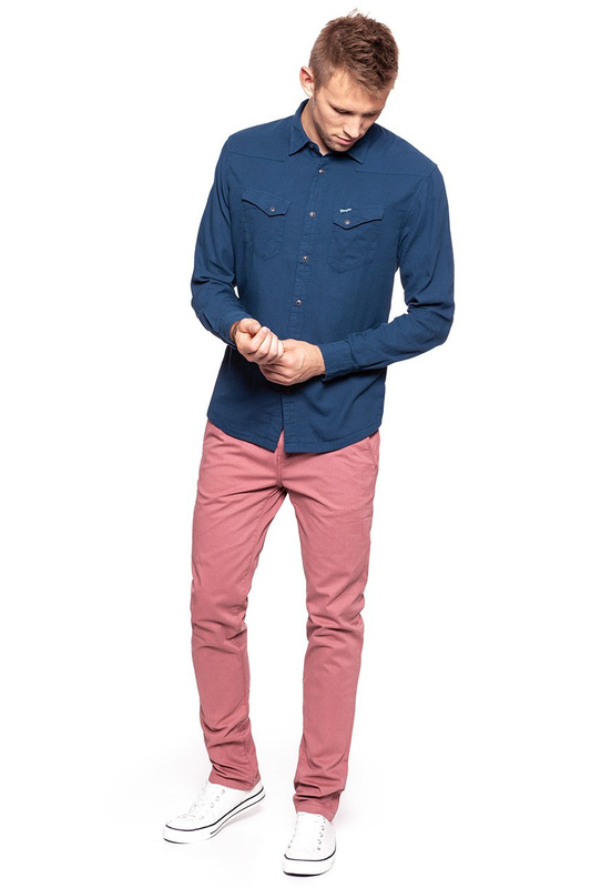 WRANGLER SPODNIE MĘSKIE CHINO W14LP847X  SPODNIE CHINOS