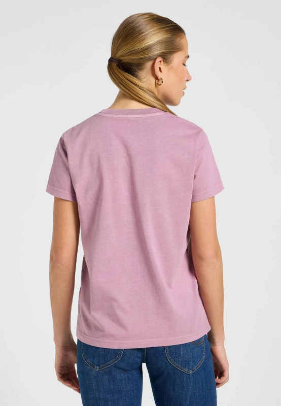 DAMSKA KOSZULKA LEE SMALL GRAPHIC TEE 1 PLUMBERRY 112371876