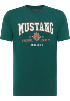 Męski T-Shirt Mustang Style Alex C Print June Bug 1014462 6485