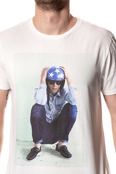 LEE T SHIRT PHOTO TEE CLOUD DANCER L65UAIHA