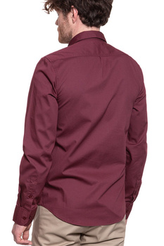 LEE LEE BUTTON DOWN BURGUNDY L880NBMF 112123304