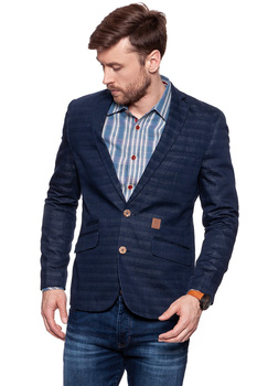 ANERKJENDT INDIE BLAZER DARK DENIM 8.413.102