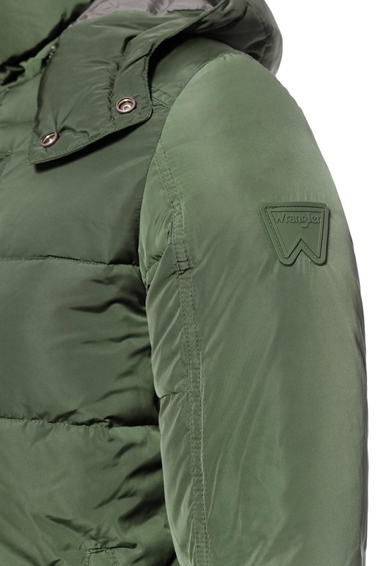 KURTKA ZIMOWA WRANGLER PROTECTOR JACKET DUSTY OLIVE W4727W345 112129019
