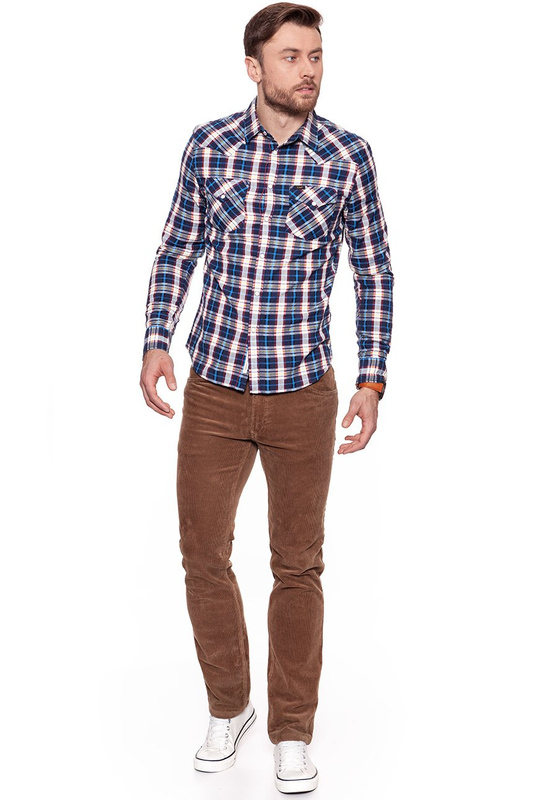 LEE WESTERN SHIRT BRIGHT NAVY L643ZACF