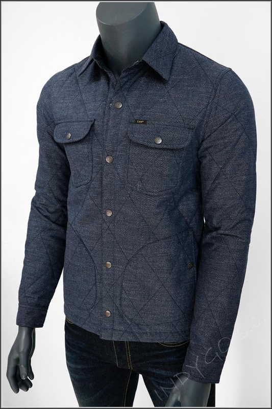 LEE QUILTED OVERSHIRT NAVY L66REN35      $    