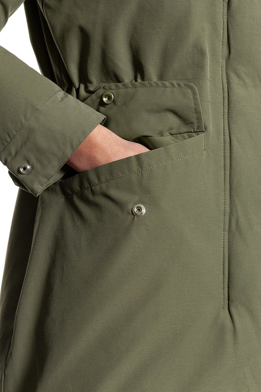 DAMSKA KURTKA ZIMOWA WRANGLER PARKA DUSTY OLIVE W4122V445 112128753