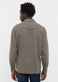 Męska Koszula Mustang Style Eastbridge Brushed Twill Mini Check Black 1016960 12786