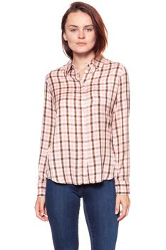 KOSZULA WRANGLER 1 PKT SHIRT CAMEO PINK W5241M1Y2 112129364