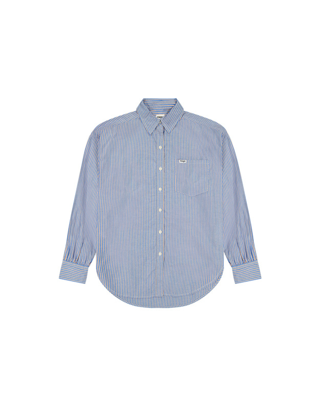 DAMSKA KOSZULA WRANGLER COOL GIRL BLOUSE DUSTY BLUE 112370779