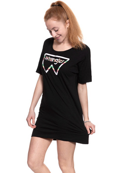 DAMSKA SUKIENKA WRANGLER TEE DRESS BLACK W903LEM01 112132417