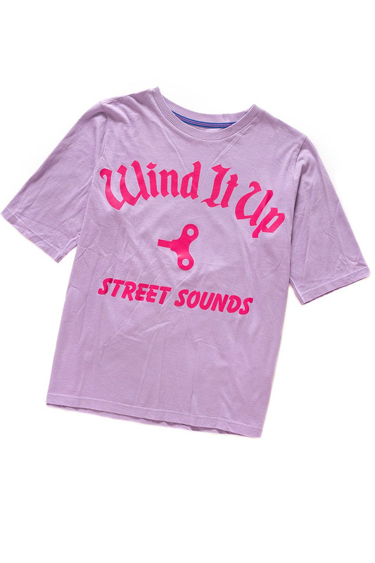 LEE T SHIRT DAMSKI GRAPHIC T RAP CITY VIOLET L44GEPKO 112109855