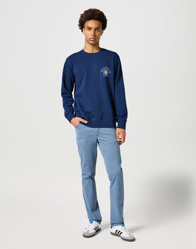 WRANGLER MĘSKIE SPODNIE MATERIAŁOWE TEXAS SLIM GRISAILLE 112356809 W12S017443