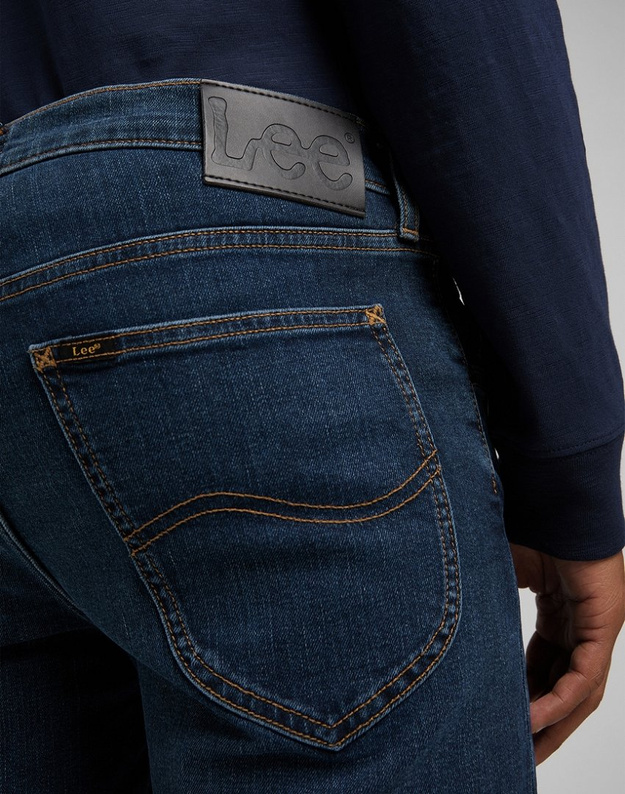 LEE DAREN ZIP FLY MĘSKIE SPODNIE JEANSOWE DARK WORN L707SQXP 112319363