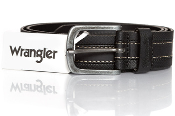 WRANGLER LAYERED STITCH BLACK W0A01US01