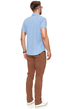 KOSZULA WRANGLER BUTTON DOWN INDIGO W59446G4E 112129753