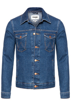 WRANGLER REGULAR JACKET DARKSTONE W44323090 SAMPLE 112128852
