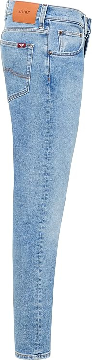 Męskie Spodnie Jeansowe Mustang Style Toledo Tapered Denim Blue 1016326 5000 314