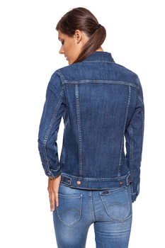 DAMSKA KURTKA JEANSOWA WRANGLER HERITAGE JACKET DEEP SEA W405GS12S 112128702