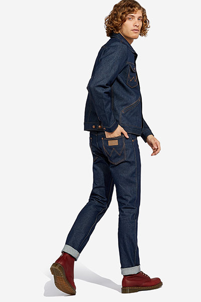 MĘSKA KURTKA JEANSOWA WRANGLER 124WJ NEW W4MJUG301 112129141