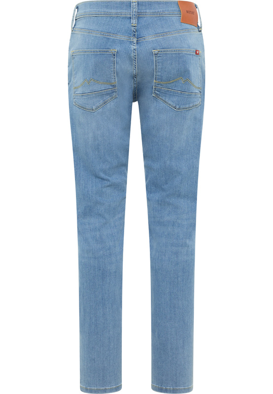 Męskie Spodnie Jeansowe Mustang Style Vegas Slim Denim Blue 1015119 5000 213