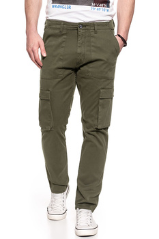 WRANGLER SPODNIE MĘSKIE CARGO IVY GREEN W15EA4XIX 112126802