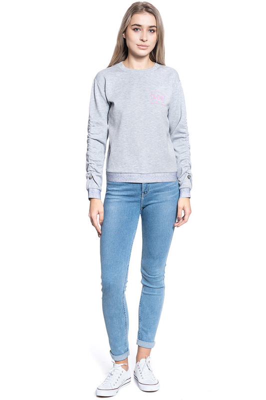 BLUZA DAMSKA LEE TECHNICAL SWS GREY MELE L36BSQMP 112107823