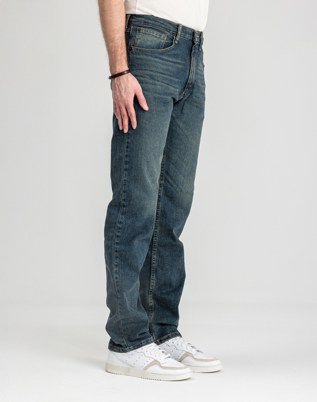 Męskie Spodnie Jeansowe Wrangler Regular Fit River 112352955